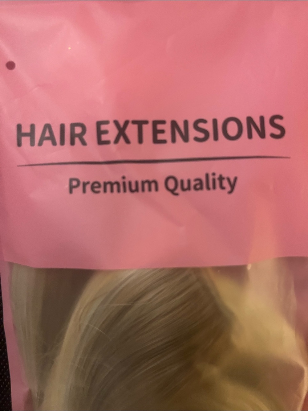 Premium Blonde Hair Extensions - Natural Blonde